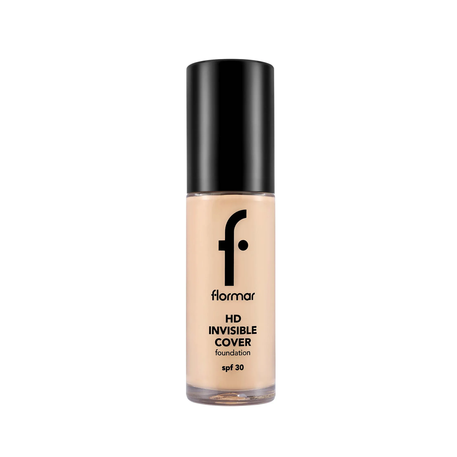 Invisible Cover Hd Foundation 040 فلورمار كريم أساس اتش دي بتغطية خفية