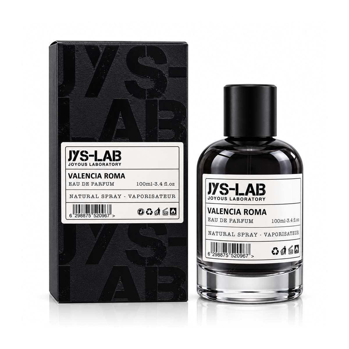 JYS-LAB Valencia Roma JOYOUS (100مل رجالي) بديل فالنتينو أومو بورن إن روما غرين سترافغانزا