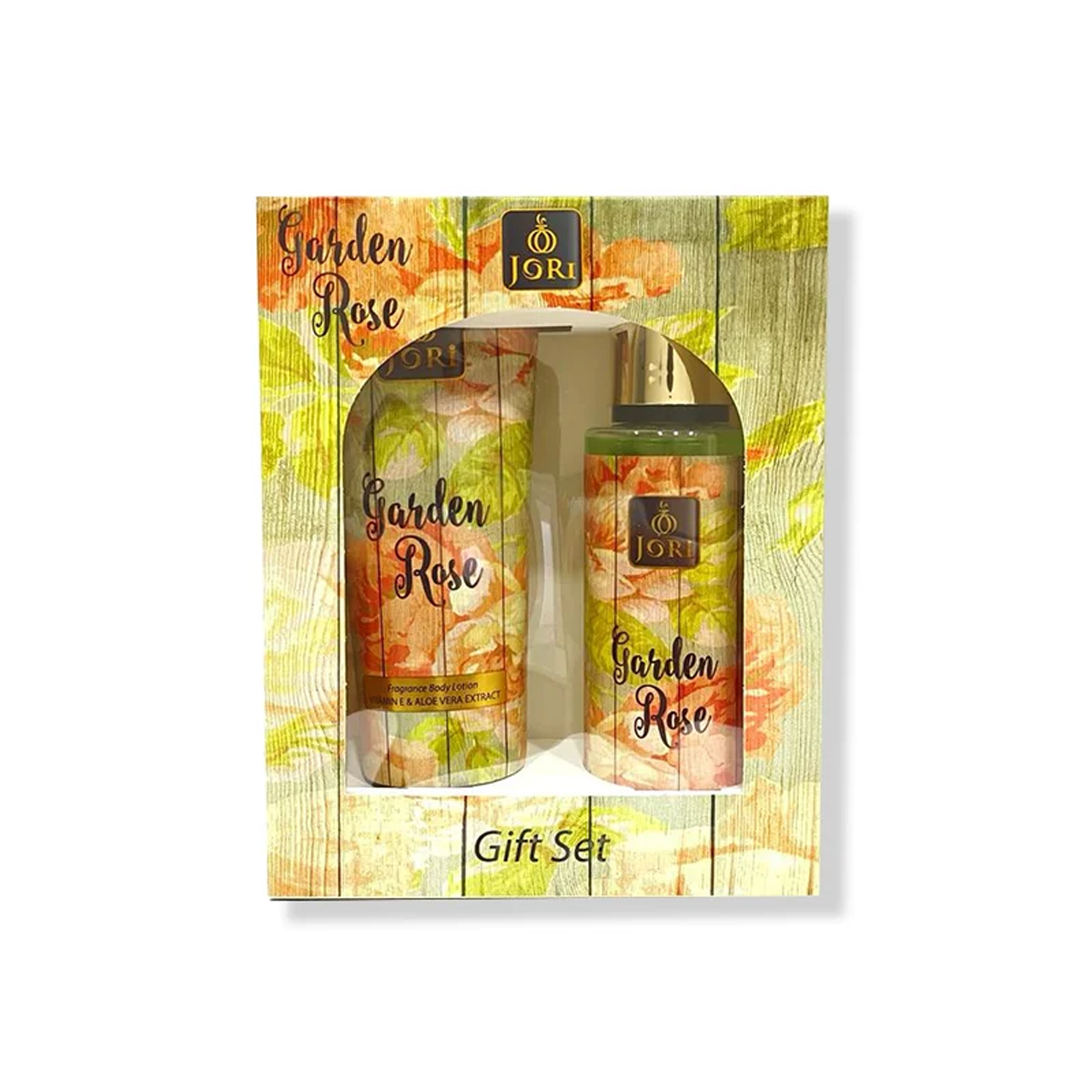 Jori Garden Rose Gift Set طقم جوري للعنايم (لوشن للجسم + بخاخ بودي سبراي)