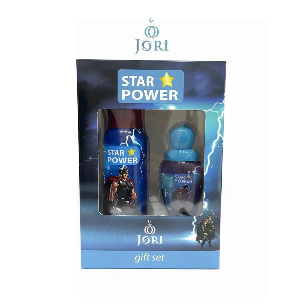 Jori STAR POWER Gift Set طقم هدايا أطفال (بودي سبري+عطر)