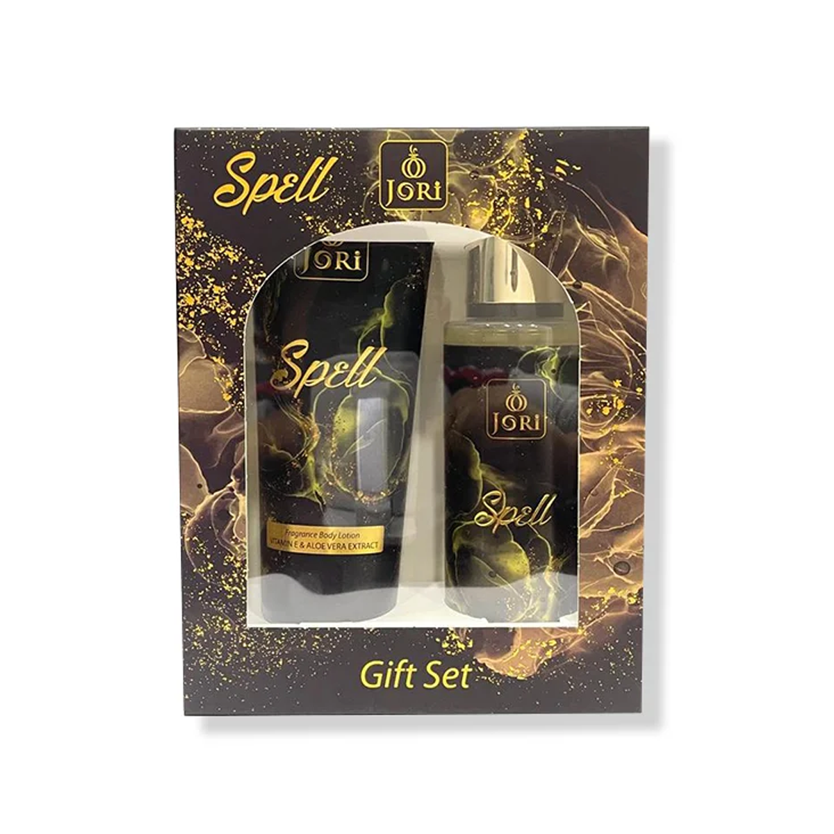 Jori Spell Gift Set طقم جوري للعنايم (لوشن للجسم + بخاخ بودي سبراي)