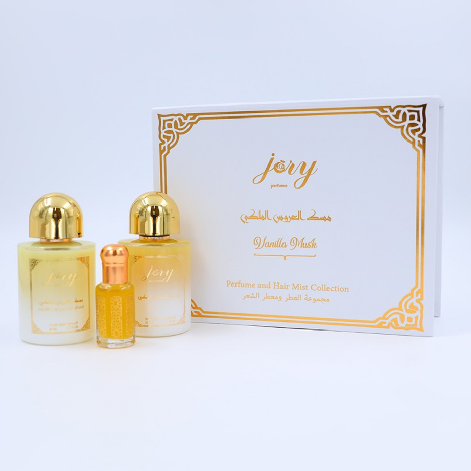 Jory Vanilla Musk طقم مسك العروس الملكي فانيلا مسك (100مل)