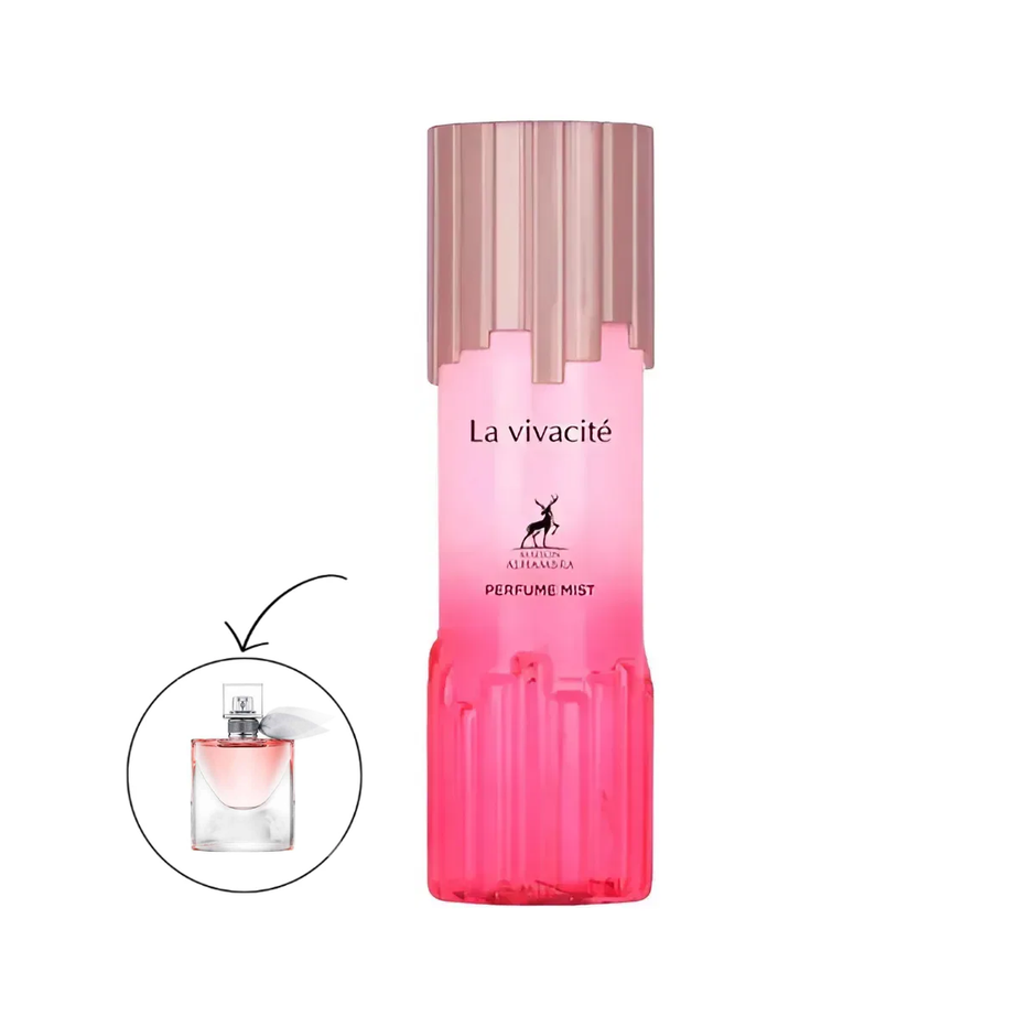 MAISON ALHAMBRA La Vivacite BODY MINT سبلاش الهمبرا برائحة لانكوم لافي بيل (250مل)