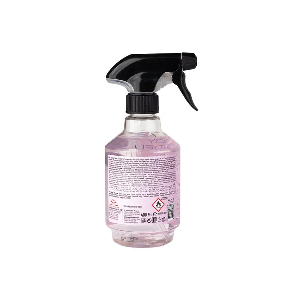 Lady Baby Powder AMK معطر جو ليدي بيبي باودر - بينك (400ml)