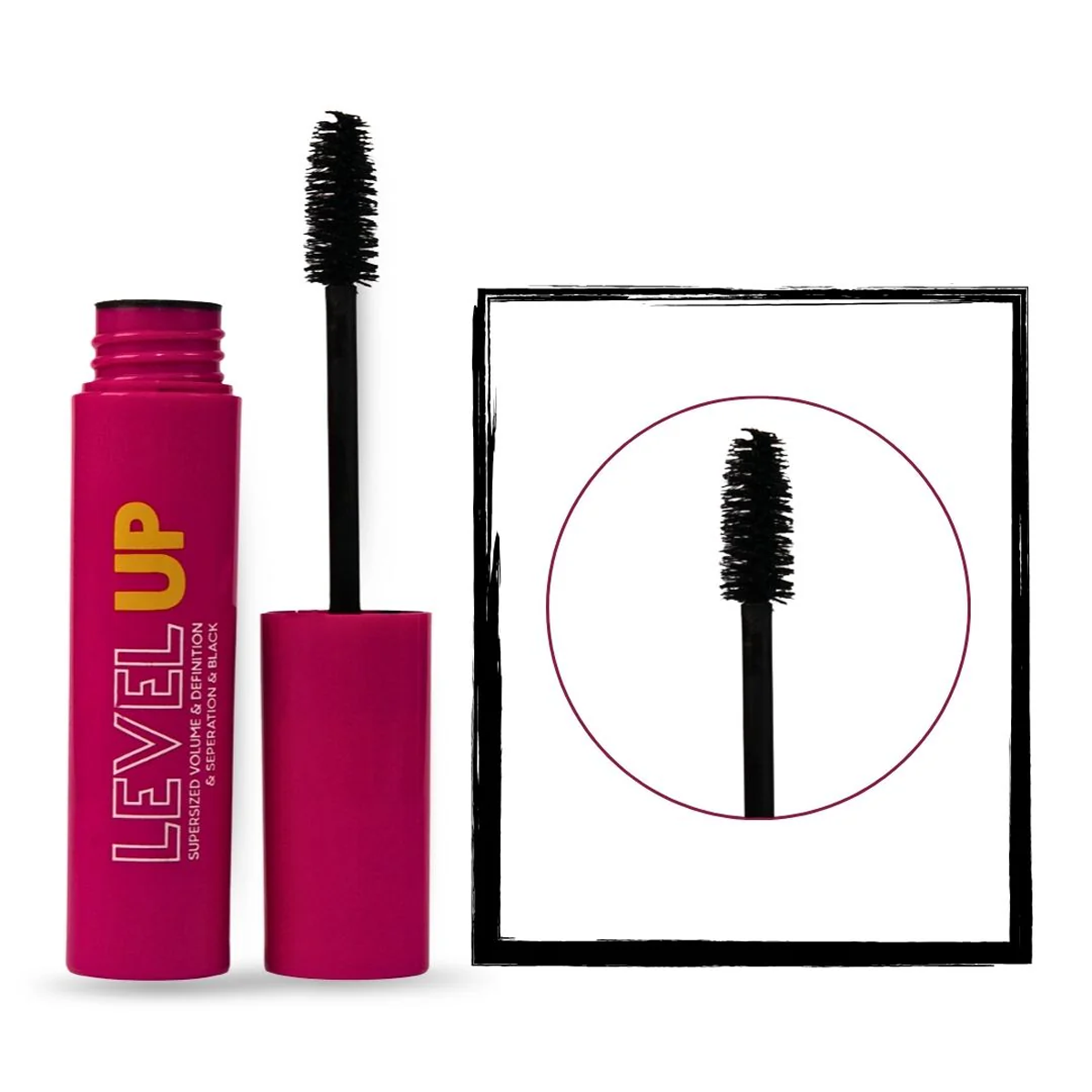 PIERRE CARDIN - Level Up Volume & Definition Mascara ماسكارا لتكثيف ورفع الرموش (بينك)