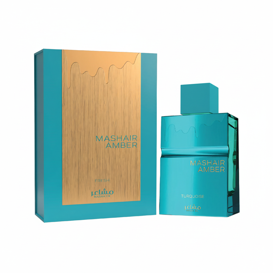 MASHAIR AMBER TURQOISE مشاعر عنبر تركواز (100مل للجنسين)