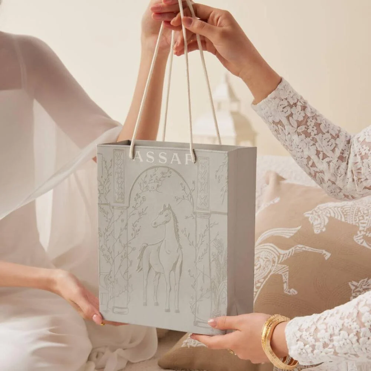 MISS ASSAF SET WITH BOX مجموعة مس عساف 3 عطور 200مل كل عطر (ستاتي)