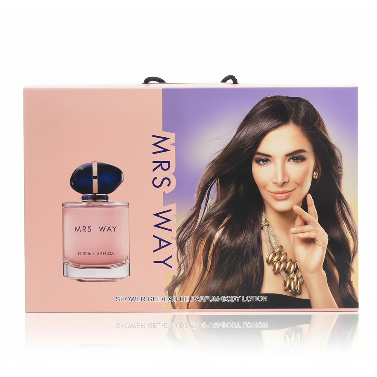 بكج ماي وي (عطر+شاور جل+بودي لوشن+عطر للجسم) MRS WAY SET