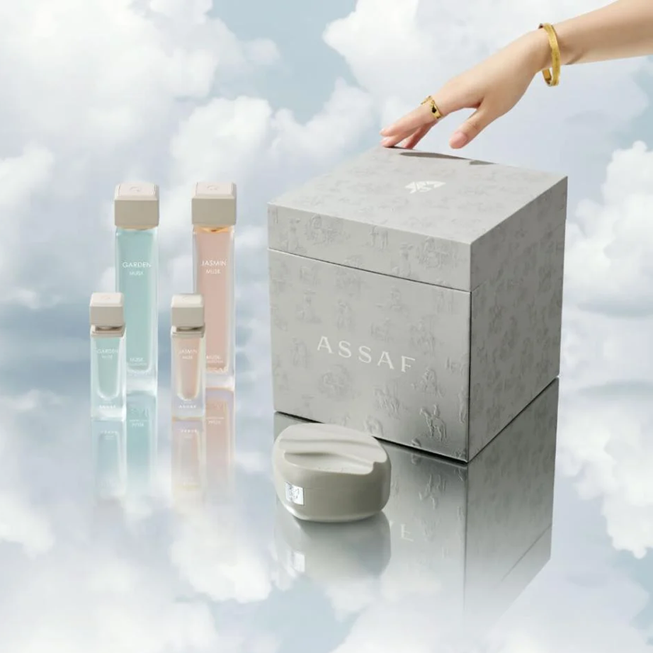 MUSK ASSAF COLLACTION مجموعة قاردن مسك وياسمين مسك (ستاتي)