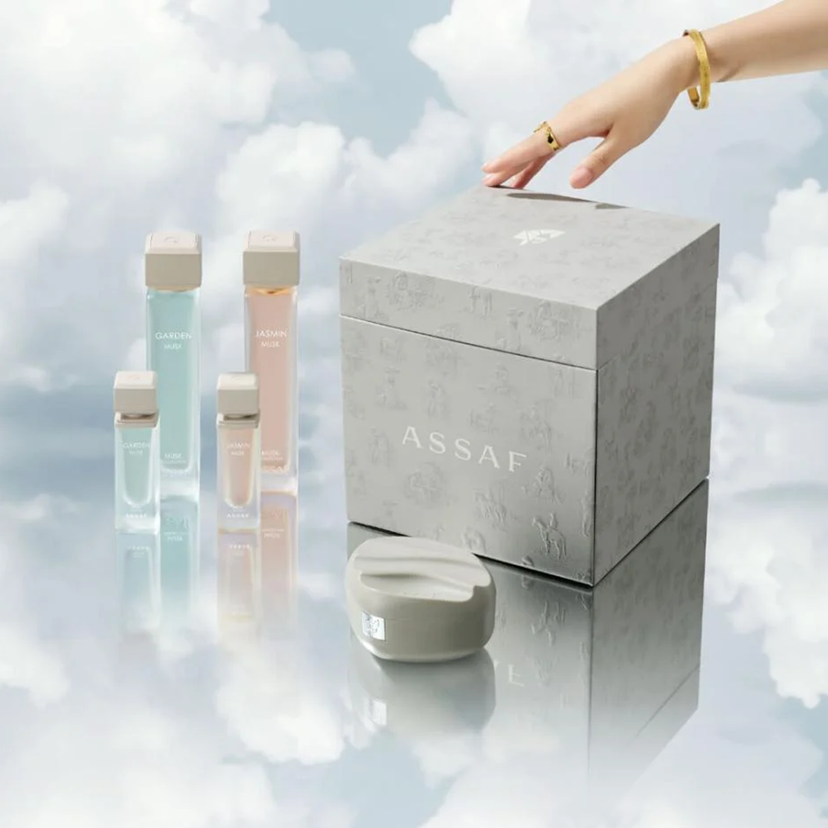 MUSK ASSAF COLLACTION مجموعة قاردن مسك وياسمين مسك (ستاتي)