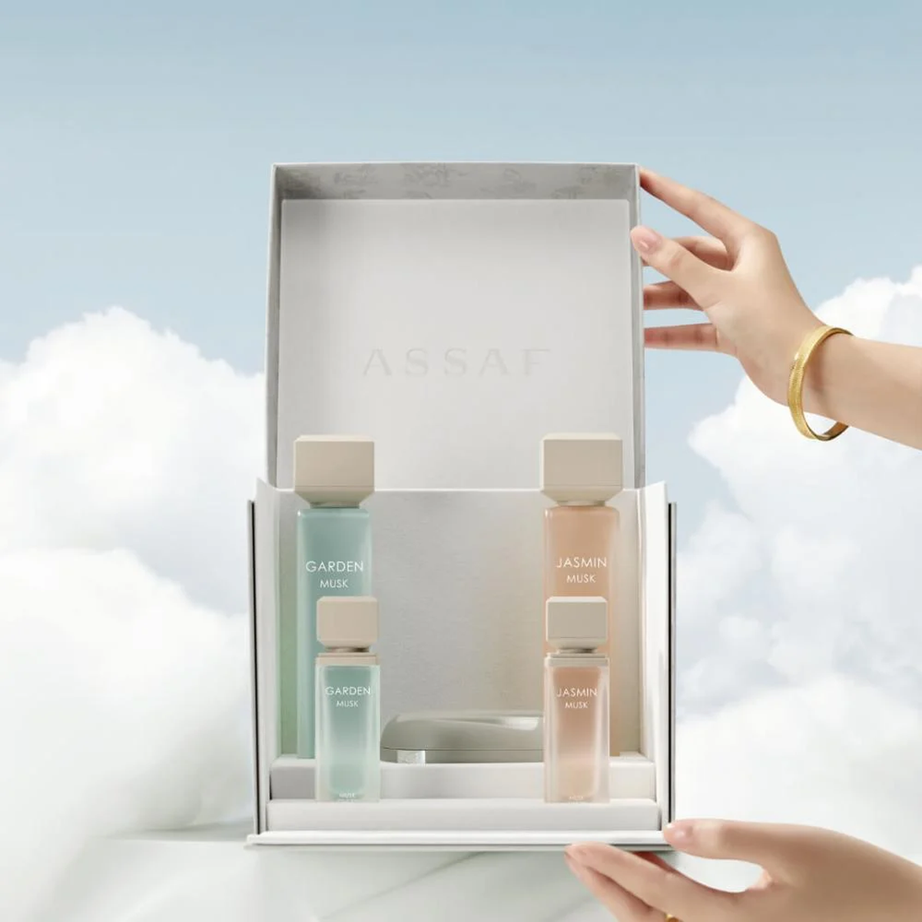MUSK ASSAF COLLACTION مجموعة قاردن مسك وياسمين مسك (ستاتي)