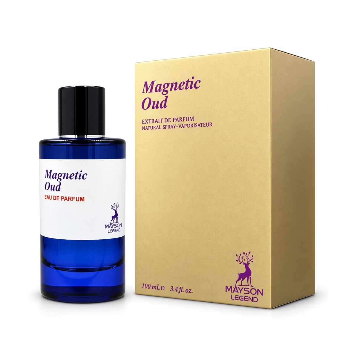 Magnetic Oud Mayson Legend (100مل رجالي) بديل عود ماركوجا
