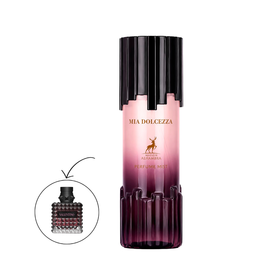 MAISON ALHAMBRA Mia Dolcezza BODY MINT سبلاش الهمبرا برائحة فالنتينو بورن ان روما (250مل)