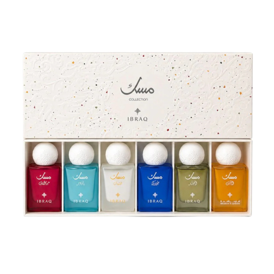 IBRAQ mini musk collection مجموعة ميني مسك ابراق 6 قطع (10مل)