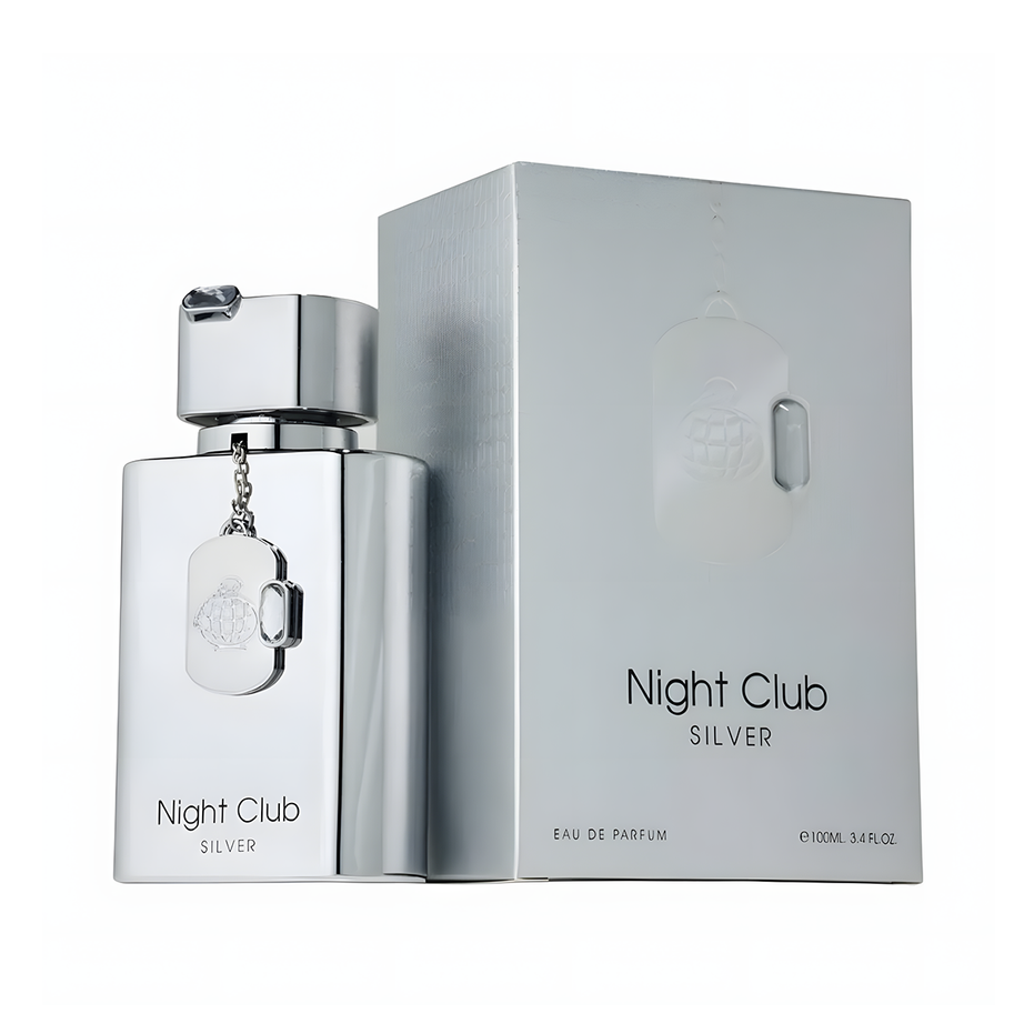 Night Club Silver Fragrance World نايت كلوب سلفر (100ml رجالي)