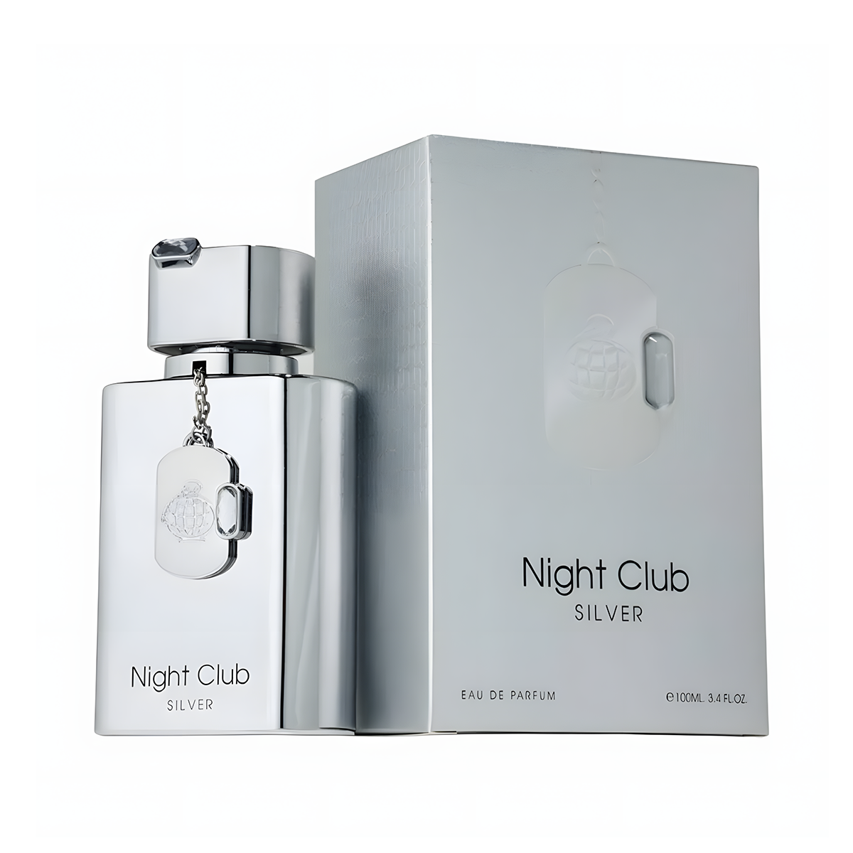 Night Club Silver Fragrance World نايت كلوب سلفر (100ml رجالي)