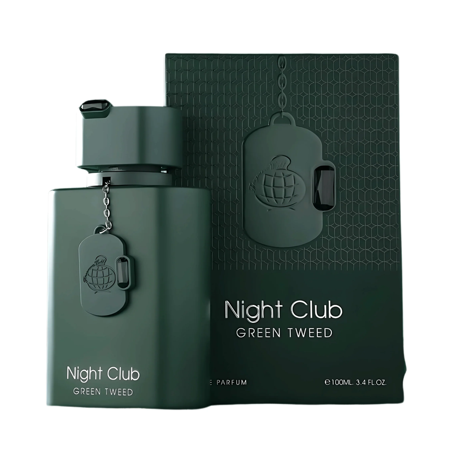 Night Club Green Tweed Fragrance World نايت كلوب جرين تويد (100ml رجالي)