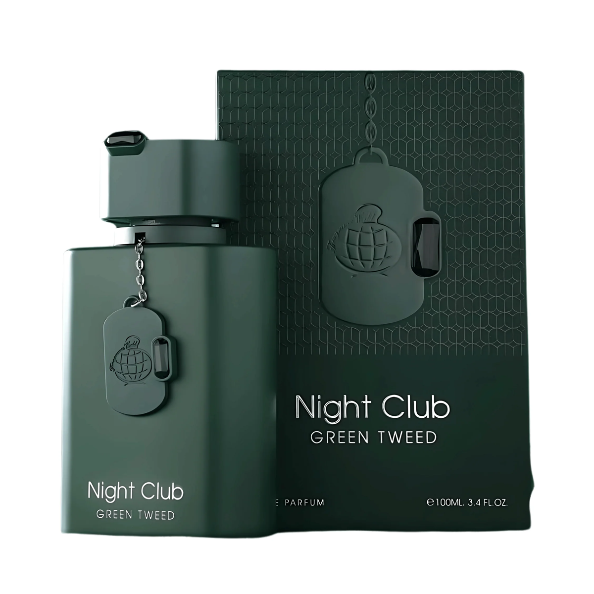Night Club Green Tweed Fragrance World نايت كلوب جرين تويد (100ml رجالي)