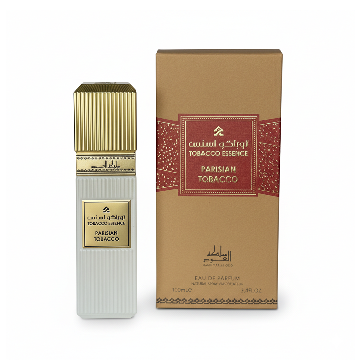 PARISIAN TOBACCO By Mamlakat Al Oud بارسيان توباكو من مملكة العود (100مل للجنسين)