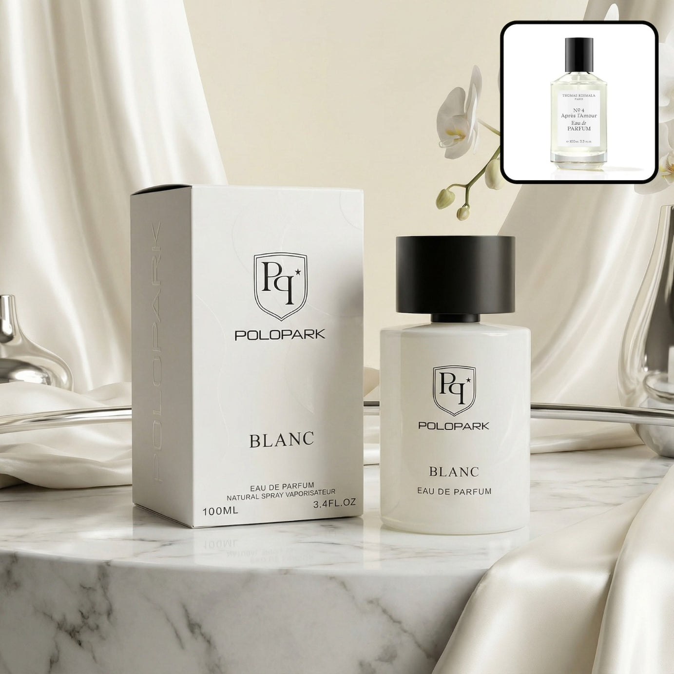 POLOPARK BLANC بديل توماس كوسمالا 4 (100مل للجنسين)