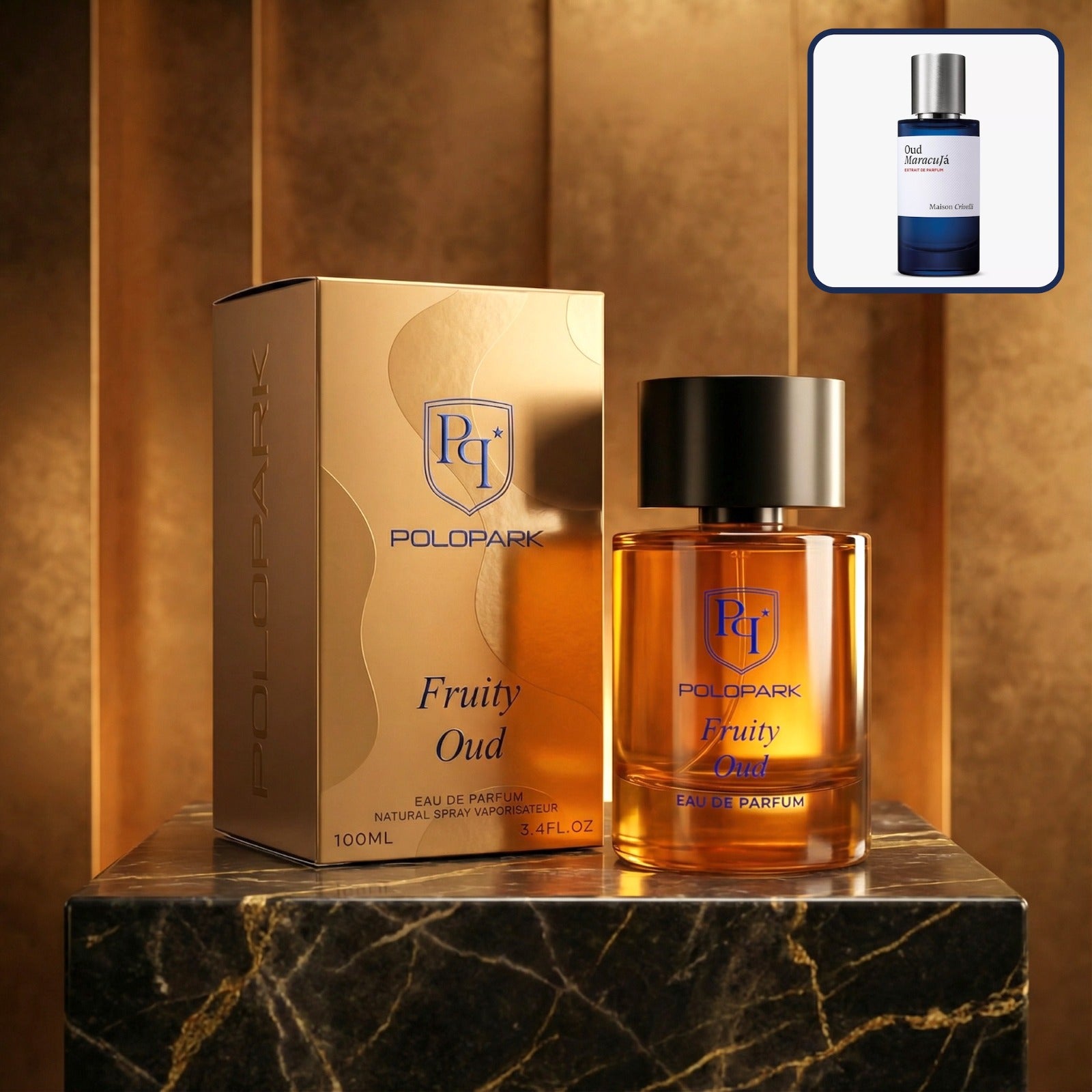 POLOPARK FRUITY OUD بديل عود ماراكوجا (100مل رجالي)