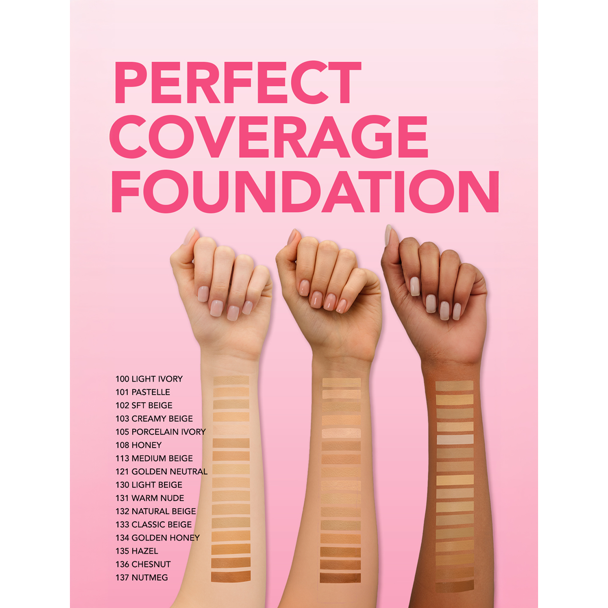 Perfect Coverage Foundation فلورمار - كريم أساس بتغطية مثالية