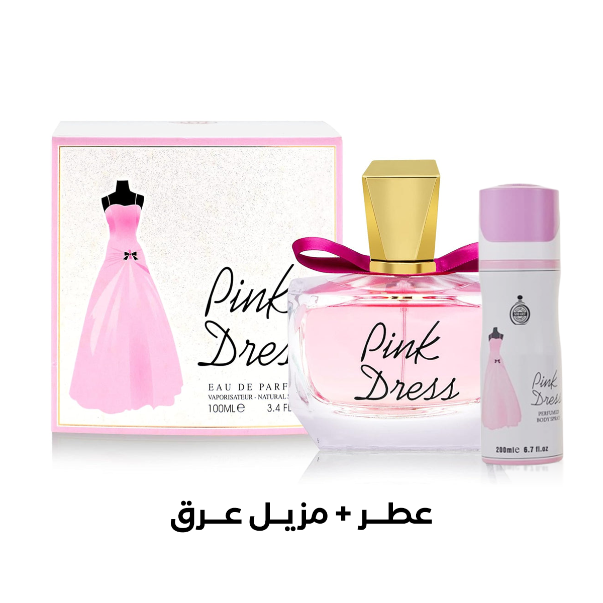 Pink Dress بينك دريس (100ML ستاتي)