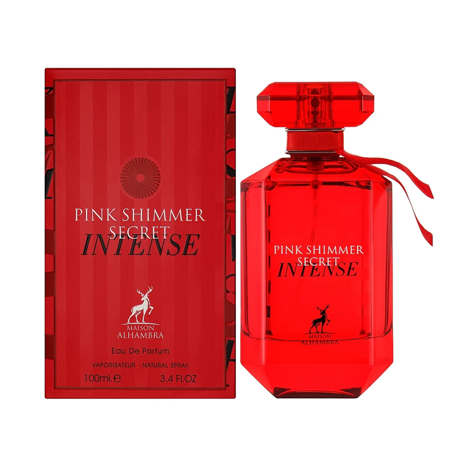 Pink Shimmer Secret Intense Maison Alhambra بديل بومبشيل إنتنس (100مل ستاتي)