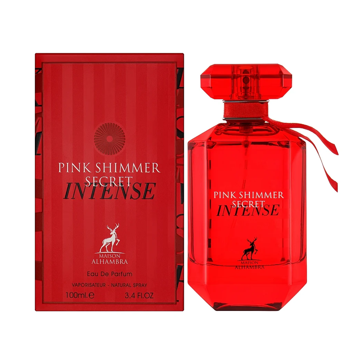 Pink Shimmer Secret Intense Maison Alhambra بديل بومبشيل إنتنس (100مل ستاتي)