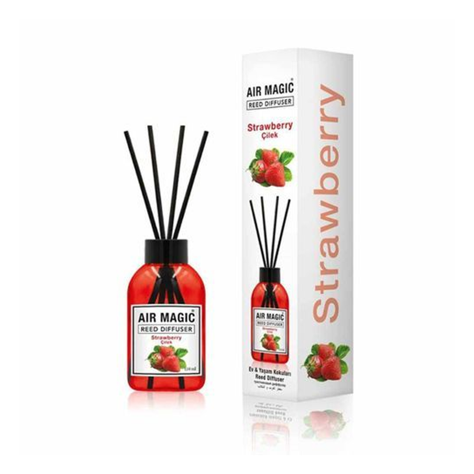 Purixima AIR MAGIC Reed Diffuser – Strawberry – 110ML — فراولة