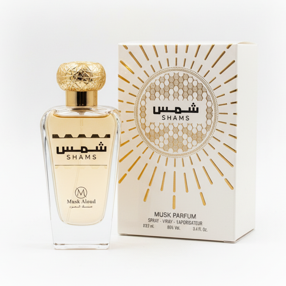 SHAMS EDP By Musk Oud عطر شمس (100مل نسائي)