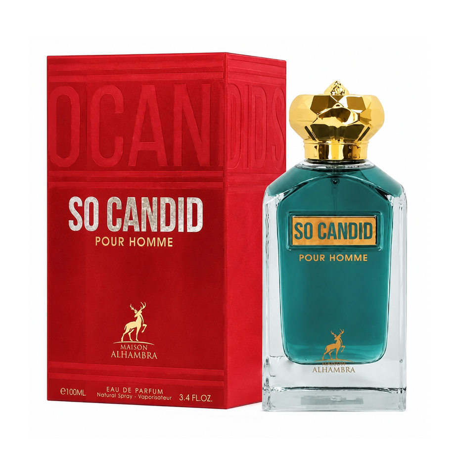 SO CANDID POUR HOMME Maison Alhambra بديل عطر سكاندال (100مل رجالي)