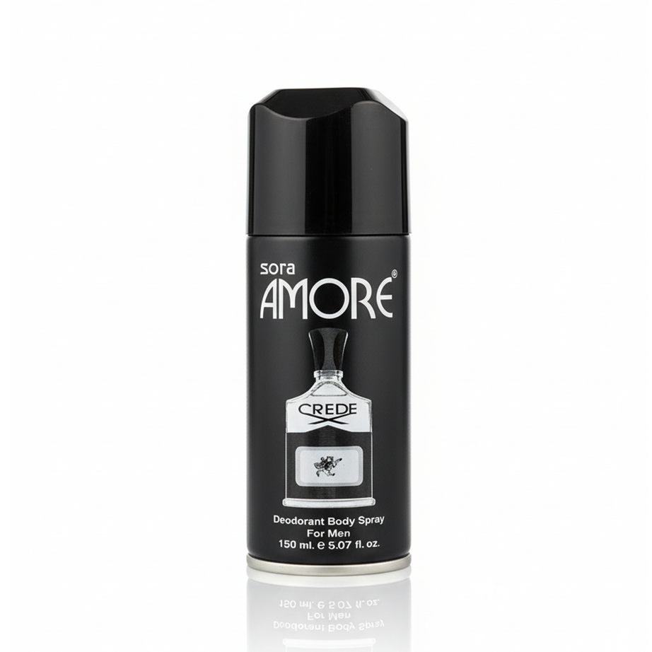 SORA AMORE CREDE مزيل عرق رجالي برائحة عطر كريد افينتوس (150مل)