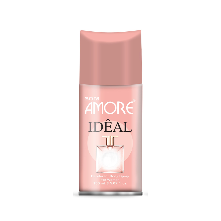 SORA AMORE IDEAL مزيل عرق ستاتي برائحة عطر لانكوم ايدول (150مل)