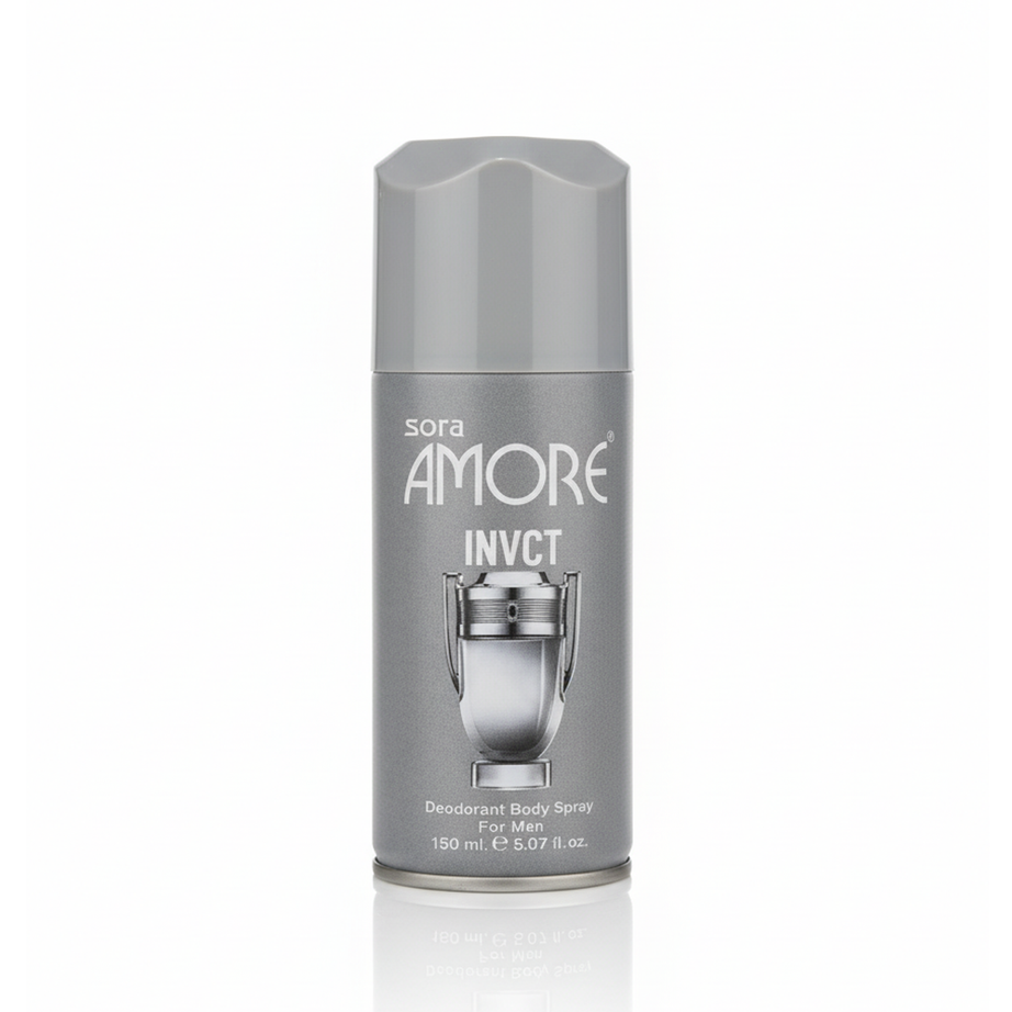 SORA AMORE INVCT مزيل عرق رجالي برائحة عطر انفيكتوس (150مل)