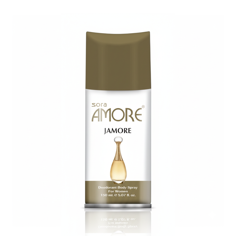 SORA AMORE JAMORE مزيل عرق ستاتي برائحة عطر جادور (150مل)