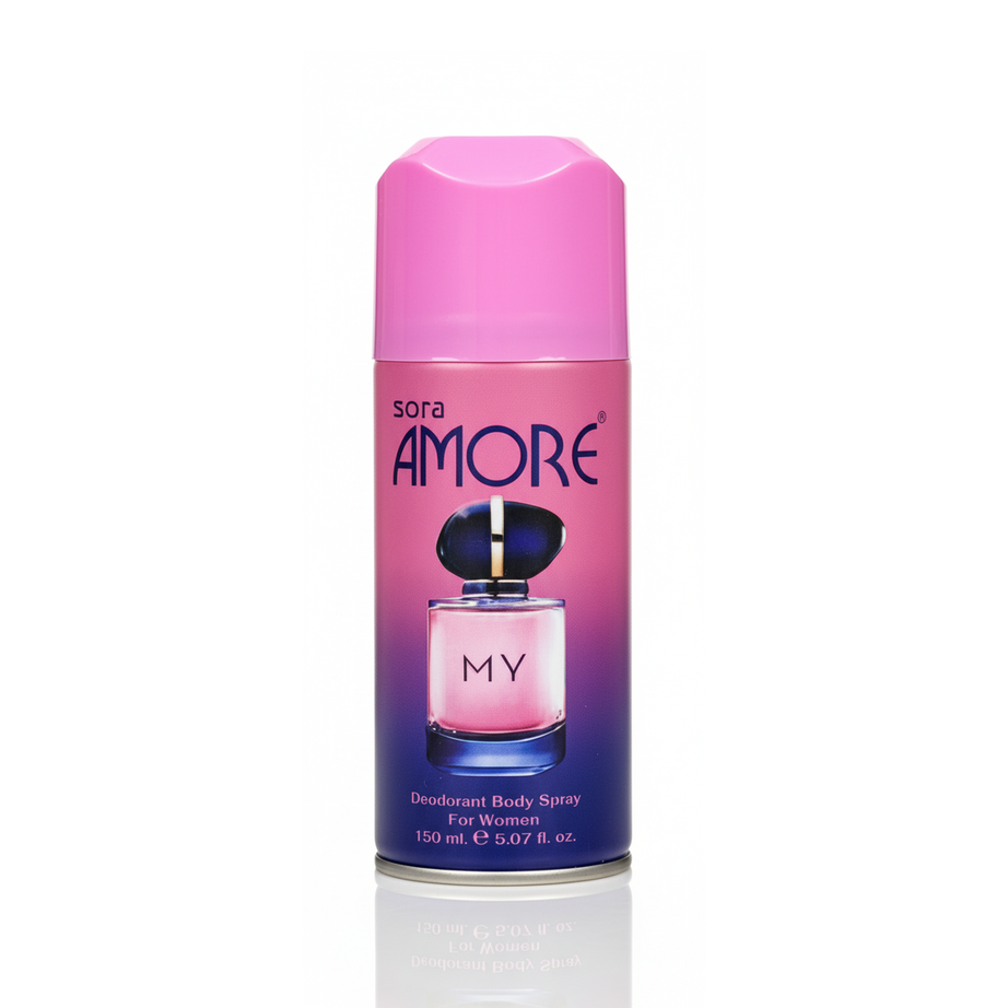 SORA AMORE MY مزيل عرق ستاتي برائحة عطر ماي وي (150مل)