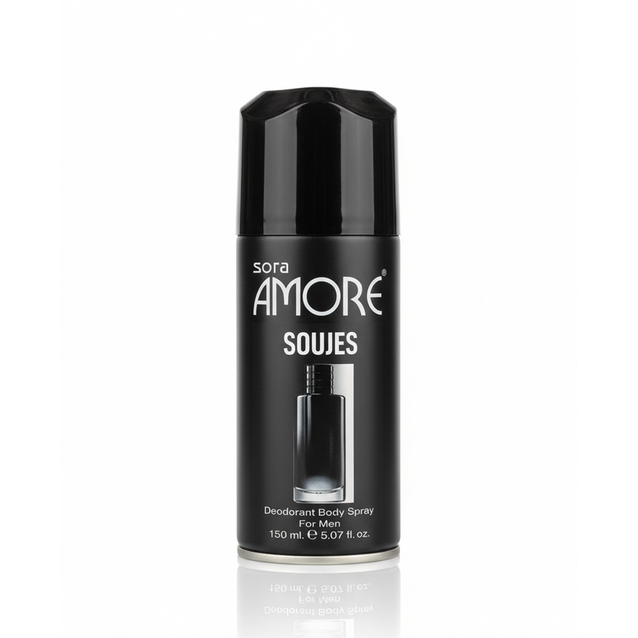 SORA AMORE SOUJES مزيل عرق رجالي برائحة عطر ديور سوفاج (150مل)