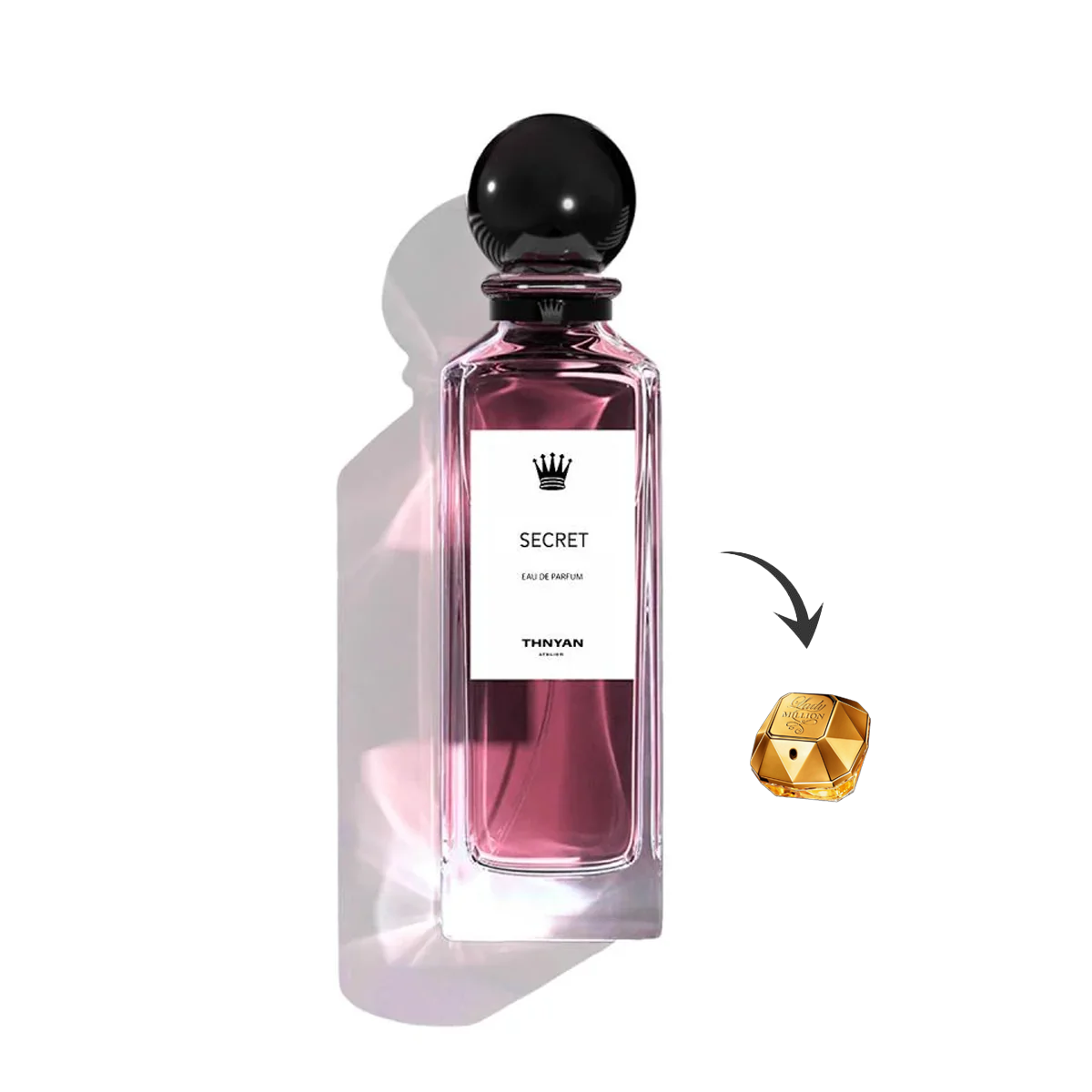 Secret By Thnyan بديل عطر ليدي مليون (125مل ستاتي)