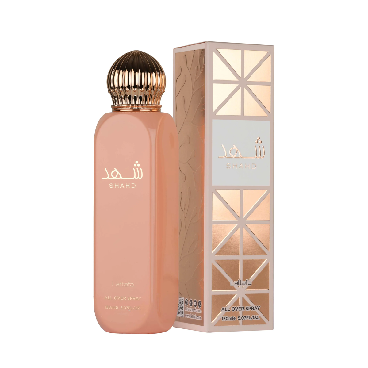 Shahd All Over Spray شهد (معطر للجسم) من لطافة (150ml ستاتي)