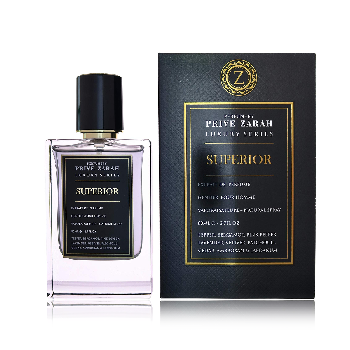 Superior Prive Zarah برايف زارا سوبيريور (70مل رجالي)