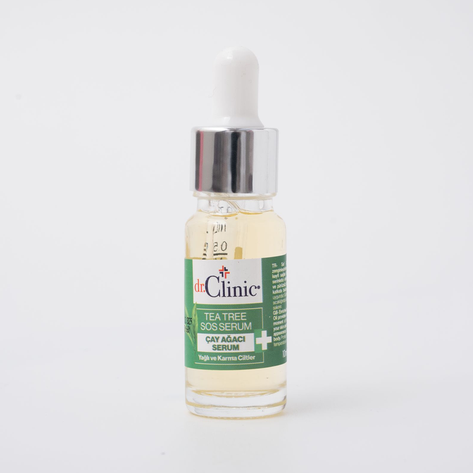 Dr. Clinic - Tea Tree Sos Serum - 10ml د.كلينك | سيروم شجرة الشاي