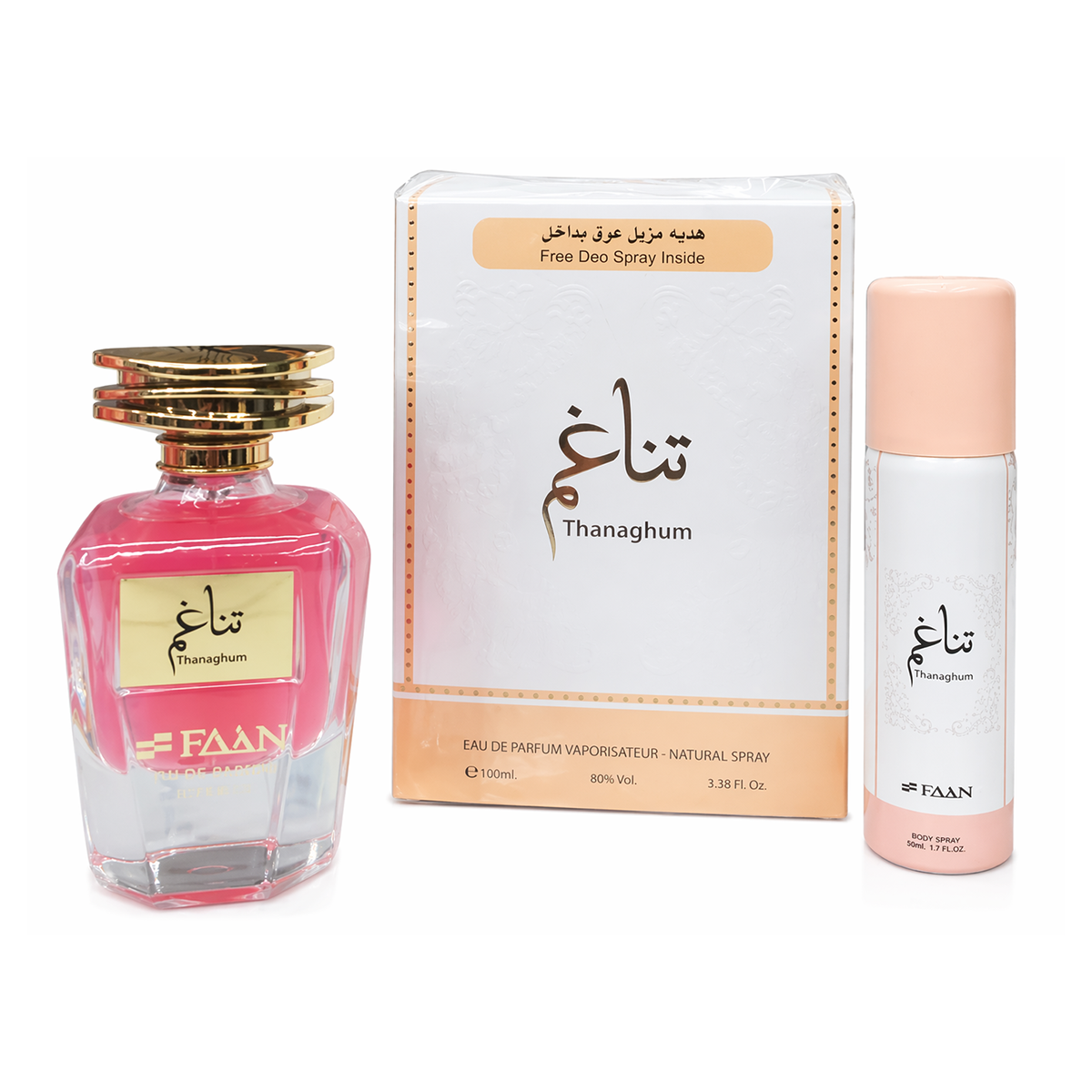 Thanaghum تناغم مع مزيل عرق (100ml ستاتي)