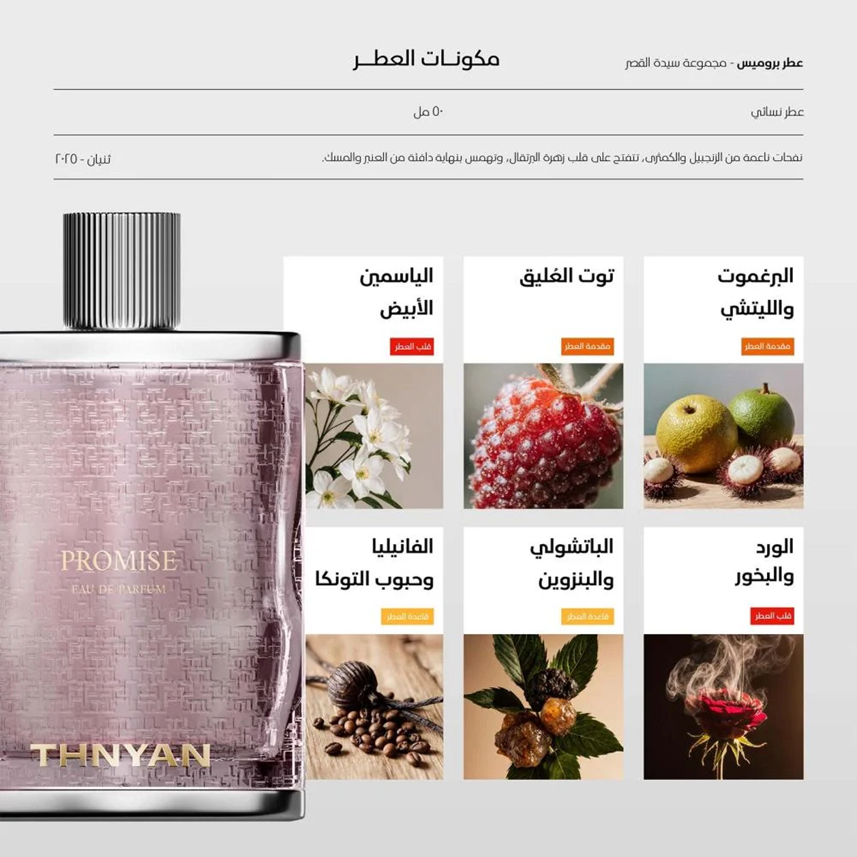 Lady of the Palace BY THNYAN مجموعة سيدة القصر (5 عطور ستاتي)