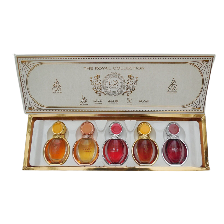 The Royal Collection - Al Ameerah | 5 Piece Gift Set بكج الأميرة | مجموعة من 5 عطور