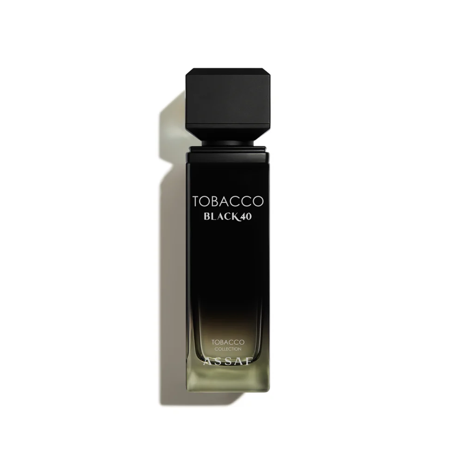 Tobacco Black 40 Assaf    توباكو بلاك 40 من عساف (100ML رجالي)