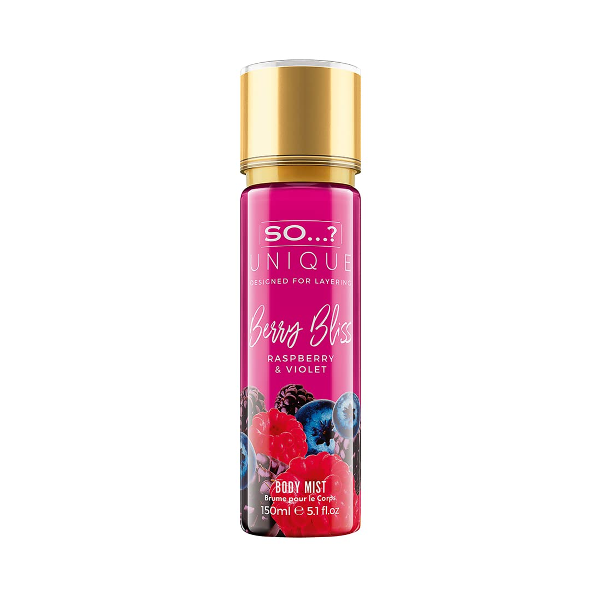 SO…? Unique Berry Bliss Body Mist بودي سبلاش - فواكة (150ml)