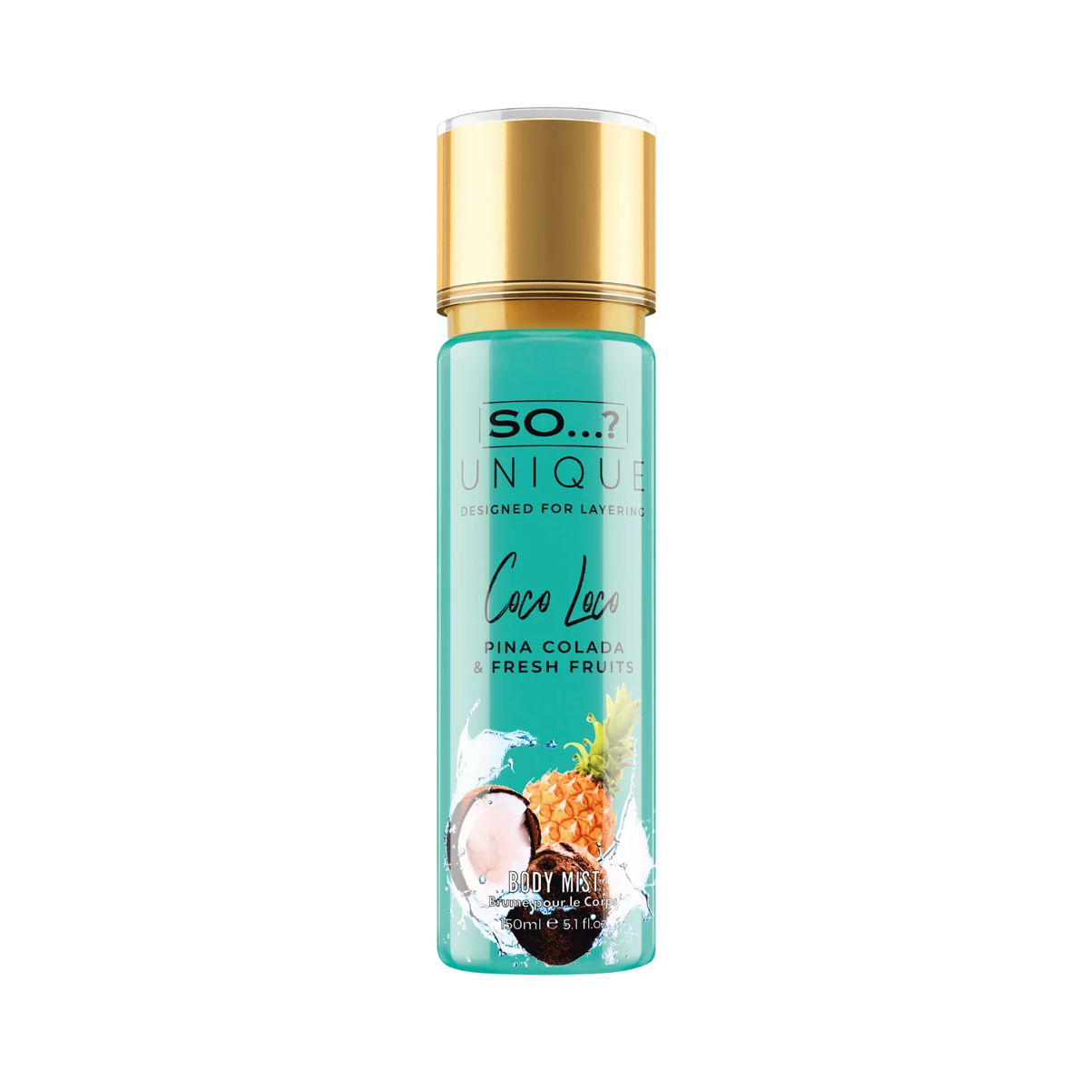 SO...? Unique Coco Loco Body Mist بودي سبلاش - كوكتيل (150ml)