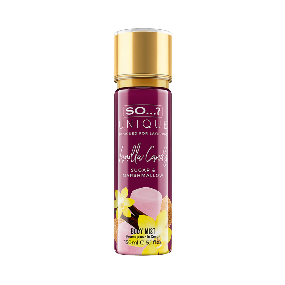 SO…? Unique Vanilla Candy Body Mist  بودي سبلاش - فانيلا كاندي (150ml)