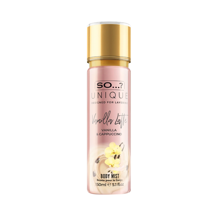 SO...? Unique Vanilla Latte Body Mist بودي سبلاش - لاتيه فانيليا (150ml)